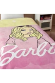 Lisanslı Barbie Malibu Tek Kişilik Battaniye thumbnail 2