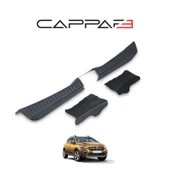 Dacia Sandero 2021- Yılı ve Sonrası Uyumlu Bagaj Koruma Eşiği 4 Parça thumbnail 3