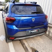 Dacia Sandero 2021- Yılı ve Sonrası Uyumlu Arka Tampon Eşiği Mat thumbnail 9