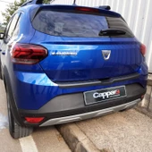 Dacia Sandero 2021- Yılı ve Sonrası Uyumlu Arka Tampon Eşiği Mat thumbnail 6