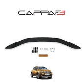 Dacia Sandero 2021- Yılı ve Sonrası Uyumlu Kaput Rüzgarlığı 4mm thumbnail 6