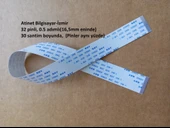 Awm 20624 80c 60v Vw-1 Flex Kablo 32 pin  30 santim  32-0.5-30A thumbnail 1