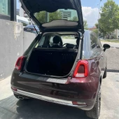 Fiat 500 Coupe 2016- Yılı ve Sonrası Uyumlu Arka Tampon Eşiği Mat thumbnail 7