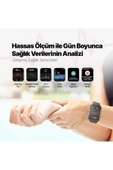 Ttec Tempus 46mm TFT Ekranlı Dikdörtgen Kasa Akıllı Saat Lacivert - 6
