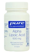 Pure Alpha Lipoic Acid 600 MG 30 Kapsül - 1