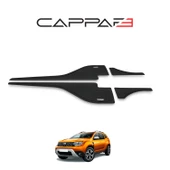 Dacia Duster 2018-2024 Yıl Aralığı Uyumlu Yarasa Kapı Kaplama 4 Parça thumbnail 2