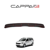 Dacia Lodgy 2013- Yılı ve Sonrası Uyumlu Arka Tampon Eşiği Parlak thumbnail 2