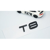 DK Tuning T8 Siyah ABS 3M 3D Bagaj Yazı Logo Volvo İle Uyumlu - 2