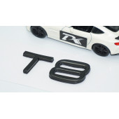 DK Tuning T8 Siyah ABS 3M 3D Bagaj Yazı Logo Volvo İle Uyumlu - 3