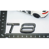 DK Tuning T8 Siyah ABS 3M 3D Bagaj Yazı Logo Volvo İle Uyumlu - 4