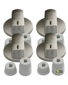 Arnica Uyumlu Düğme 4 lü Takımı Ankastre Set Üstü Ocak Düğmesi thumbnail 1