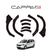 Dacia Lodgy 2013- Yılı ve Sonrası Uyumlu Çamurluk Dodik 8 Parça thumbnail 4