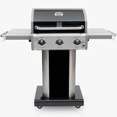 Kenmore PG-4030400LN-BK Gazlı 3 Ocaklı Barbekü - İnox - 1