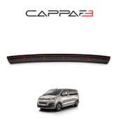 Citroen Jumpy 2017- Yılı ve Sonrası Uyumlu Arka Tampon Eşiği Parlak thumbnail 4