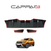 Dacia Duster 2018-2022 Yıl Aralığı Uyumlu Arka Cam Spoiler 3 Parça thumbnail 5