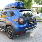 Dacia Duster 2018-2024 Yıl Aralığı Uyumlu Arka Tampon Difüzör thumbnail 6