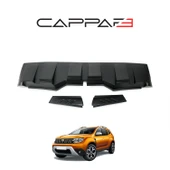 Dacia Duster 2018-2022 Yıl Aralığı Uyumlu Arka Cam Spoiler 3 Parça thumbnail 4