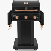 Kenmore PG-4030400LN-BC Gazlı 3 Ocaklı Barbekü - Siyah - 3