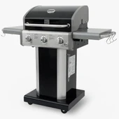 Kenmore PG-4030400LN-BK Gazlı 3 Ocaklı Barbekü - İnox - 2