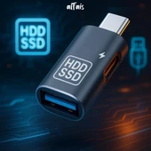 5016 Type C Usb 3.0 Otg Hızlı Şarj Çevirici Dönüştürücü Adaptör PD12W thumbnail 6