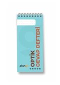 Optik Cevap Defteri KARMA (6 Adet - 300 Sayfa) Sınava Hazırlık Optik Form Defteri - Plango - 4