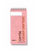 Optik Cevap Defteri KARMA (6 Adet - 300 Sayfa) Sınava Hazırlık Optik Form Defteri - Plango - 3