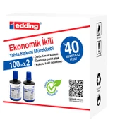 Supertrend Legamaster Tahta Kalemi Mürekkebi 100 ml. MAVİ x 2'li Kutu - 1