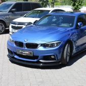 Bmw 4 Serisi 4.20 Ön Tampon Lip Eki Uyumlu 2014-2020 thumbnail 6