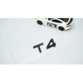 DK Tuning T4 Siyah ABS 3M 3D Bagaj Yazı Logo Volvo İle Uyumlu - 2