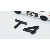 DK Tuning T4 Siyah ABS 3M 3D Bagaj Yazı Logo Volvo İle Uyumlu - 3