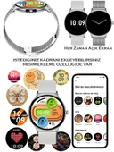 Bunnys Huawei Mate X6 Uyumlu Su Geçirmez Akıllı Saat Metal Kordon Amoled Ekran 1.43 inç thumbnail 2