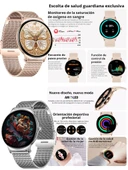 Bunnys Samsung Galaxy S20 Ultra Uyumlu Su Geçirmez Akıllı Saat Metal Kordon Amoled Ekran 1.43 inç - 4