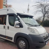 Citroen Jumper 2006-2014 Yılı Uyumlu Ön Cam Güneşliği - 5