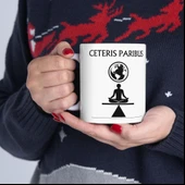 Ceteris Paribus Kupa  Denge ve Uyumu Yansıtan Felsefi ve Ekonomi Temalı Tasarım Hediyesi - 1