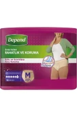 Depend Emici Külot Hasta Bezi Medium - Orta Kadın 60 Adet (6PK*10) - 2