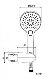 Eca Purity Banyo El Duşu Seti Mafsallı 102117367 - 2