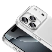 Apple iPhone 17 Pro Uyumlu Şeffaf Sert PC Kılıf Droga Kapak thumbnail 2