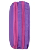 Tebag İki Gözlü Mor Kalem Çantası thumbnail 2