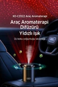 Araç İçi Koku ve Işık Sistemi Yıldızlı Gökyüzü Efekti Şarjlı Araç Parfüm Dağıtıc 50 mL - 2