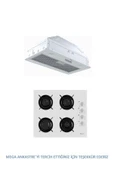 Ferre GLİNE SERİSİ GÖMME ASPİRAÖR MEGA ANKASTRE SET(D051+2140) - 1