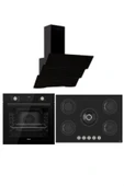Ferre Flowart Seri̇si̇ Mega Ankastre Set (qms63cs/rs035/d023) - 1