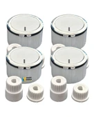 Essence Düğme 4 lü Takımı Ankastre Set Üstü Ocak Düğmesi thumbnail 1