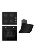 Ferre Flowart Serisi Siyah Set (cs205 + Qms63cs +d063 ) - 1
