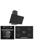 Ferre Luxury New Black Mega Ankastre Set ( 6010 + rs035 + d077 ) - 1
