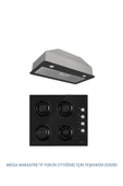 Ferre GLİNE SERİSİ GÖMME ASPİRAÖR MEGA ANKASTRE SET(D050+2140) Uyumlu - 1