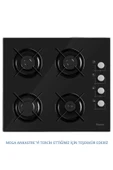 Ferre GLİNE SERİSİ GÖMME ASPİRAÖR MEGA ANKASTRE SET(D050+2140+6010) - 4