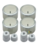 Tefal Uyumlu Düğme 4 lü Takımı Ankastre Set Üstü Ocak Düğmesi thumbnail 1