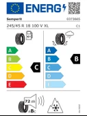 SEMPERİT 245/45R18 100V XL SPEEDGRIP-5 2025 ÜRETİM KIŞ LASTİĞİ - 2