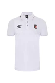 Beşiktaş Orijinal Lisanslı Polo Yaka Beyaz T-Shirt + Bileklik Set Hediyelik Ahşap Kutulu - 8