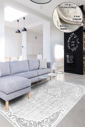 elleser Dekoratif Yıkanabilir Kaymaz Tabanlı Salon Halısı - 1
